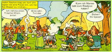 Asterix bei den Briten S. 6 Asterix bei den Briten S. 6